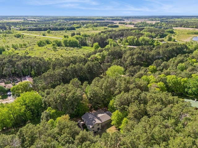 2686 56th Ave, Princeton, MN 55371 - drone / aerial view of a heavily wooded area