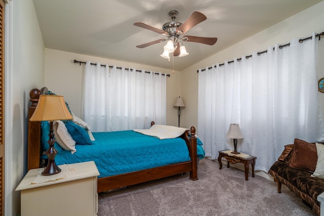 118 Golf Ter, Crookston, MN 56716 - bedroom with ceiling fan and carpet