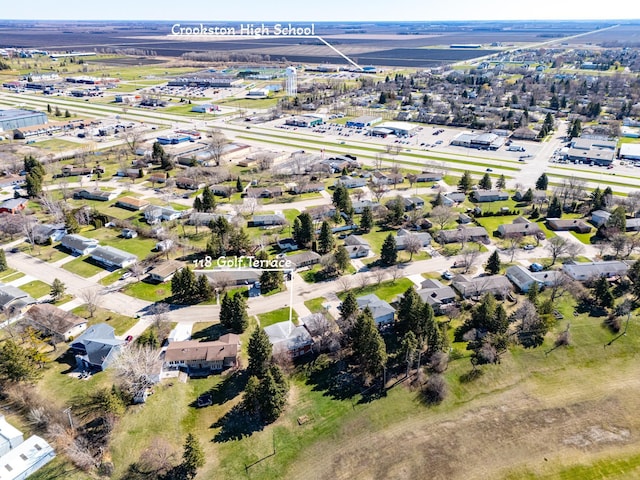 118 Golf Ter, Crookston, MN 56716 - aerial view