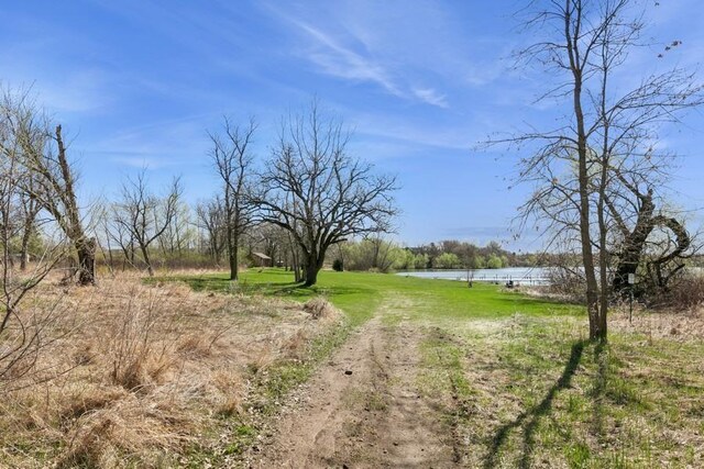 23892 187th St NW, Big Lake, MN 55309 - view of yard with a water view