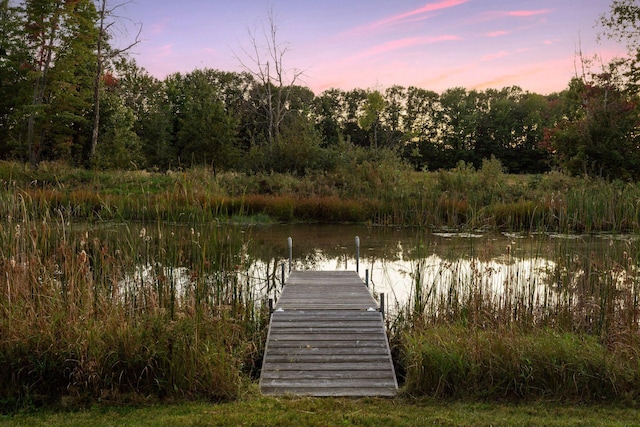 3464 172nd Ln NE, Ham Lake, MN 55304 - dock area featuring a water view