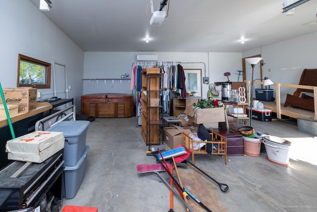 storage with a garage