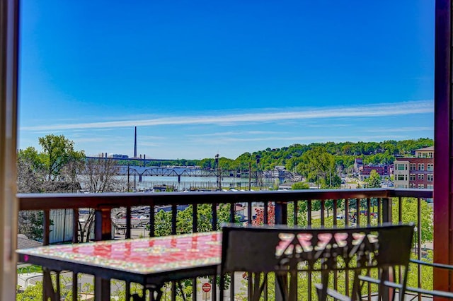 650 Main St N Unit 308, Stillwater, MN 55082 - balcony with a water view