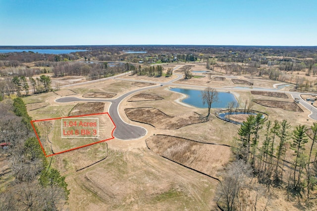 2475 179th Ave NE, Ham Lake, MN 55304 - aerial view featuring a water view