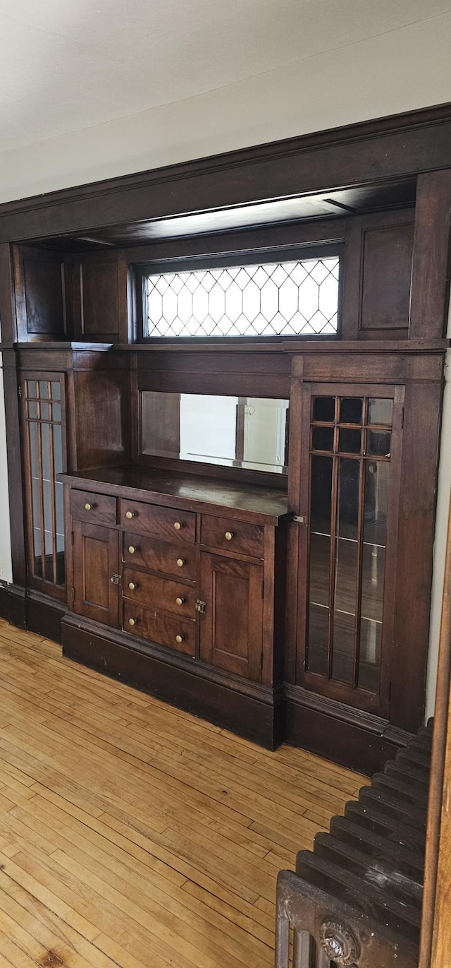 interior details featuring wood finished floors