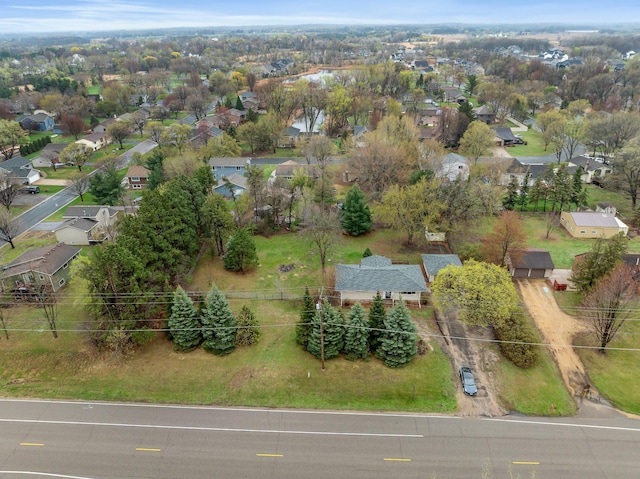 1034 Birch St, Lino Lakes, MN 55014 - bird's eye view featuring a residential view