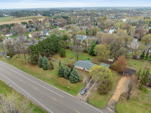 1034 Birch St, Lino Lakes, MN 55014 - bird's eye view featuring a residential view