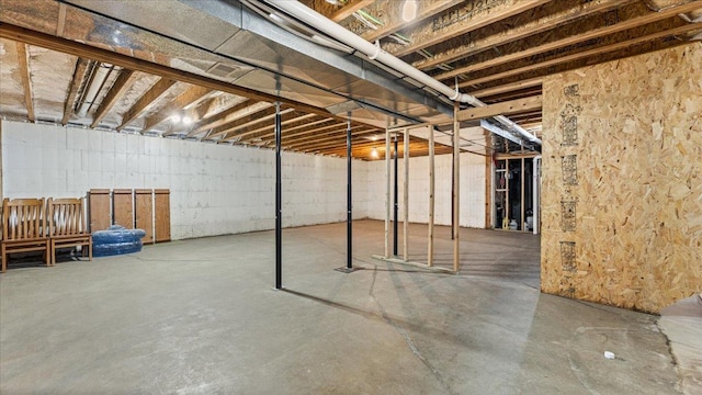 18100 Stockhousen Rd NW, Evansville, MN 56326 - unfinished below grade area featuring visible vents
