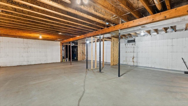 18100 Stockhousen Rd NW, Evansville, MN 56326 - view of unfinished below grade area