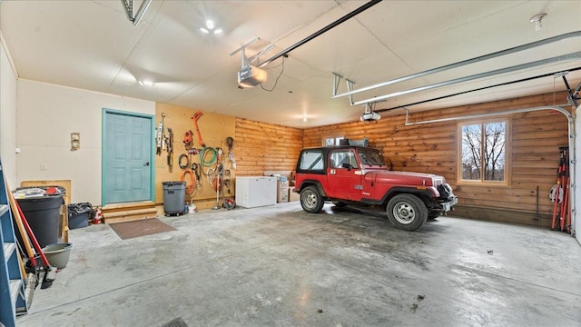 18100 Stockhousen Rd NW, Evansville, MN 56326 - garage with a garage door opener