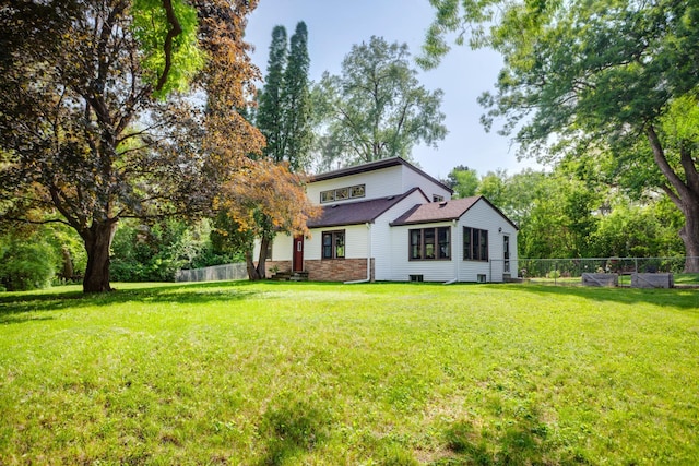 5371 Hugo Rd, White Bear Twp, MN 55110 - view of rear view of house