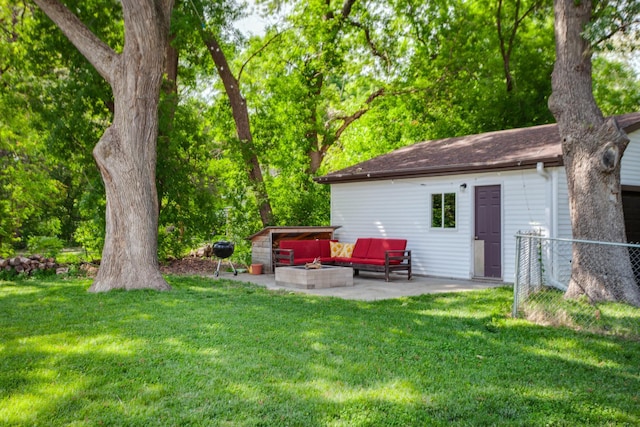 5371 Hugo Rd, White Bear Twp, MN 55110 - view of yard featuring a patio area