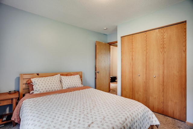 5371 Hugo Rd, White Bear Twp, MN 55110 - bedroom with carpet flooring and a closet