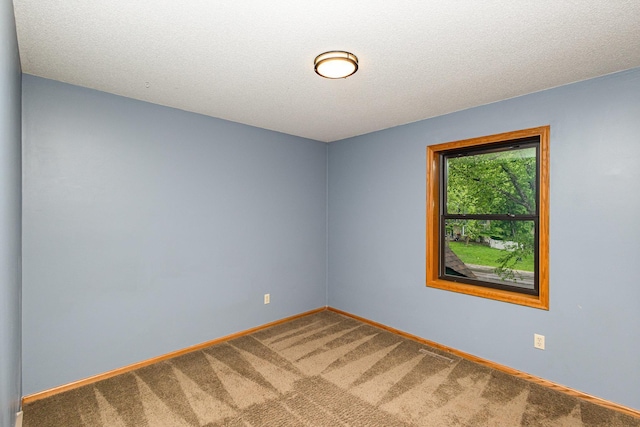 8762 Highwood Way, Apple Valley, MN 55124 - spare room with carpet floors, baseboards, and a textured ceiling