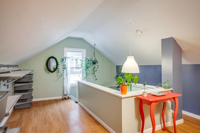 4830 29th Ave S, Minneapolis, MN 55417 - office featuring wood finished floors and vaulted ceiling