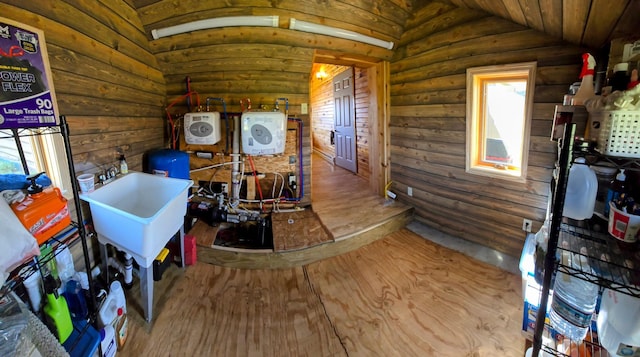 view of storage room