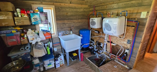 utilities with a sink
