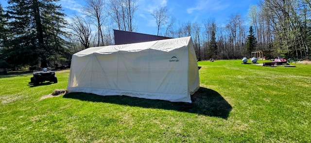 view of outdoor structure