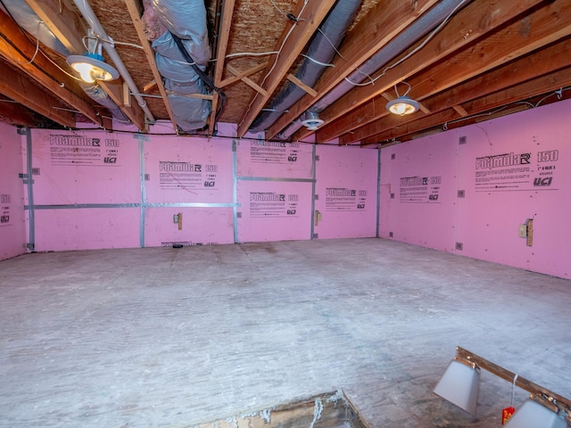 2415 Edgerton St, Little Canada, MN 55117 - view of unfinished below grade area
