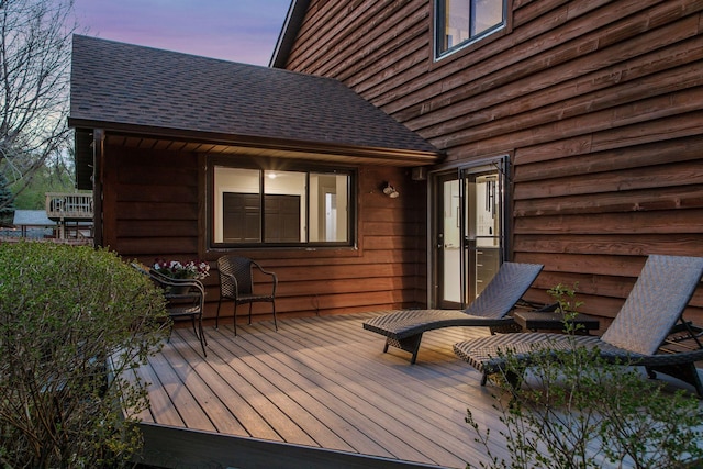 2415 Edgerton St, Little Canada, MN 55117 - view of wooden terrace