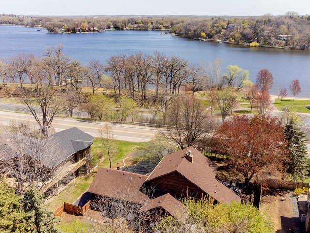 2415 Edgerton St, Little Canada, MN 55117 - bird's eye view of a large body of water