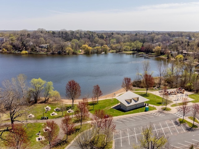 2415 Edgerton St, Little Canada, MN 55117 - bird's eye view of a nearby body of water