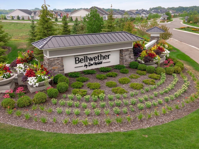10054 Mulberry Ln, Corcoran, MN 55374 - community sign featuring a residential view