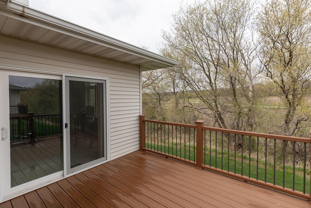 view of deck