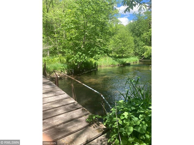 1403 105th Ave, Amery, WI 54001 - view of dock with a water view