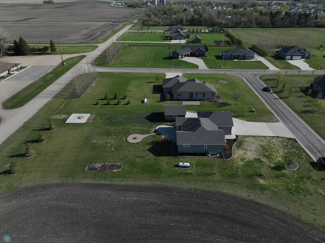 aerial view of property and surrounding area