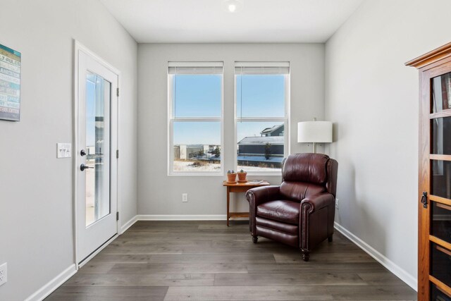 173 Junco Rd N, Lake Elmo, MN 55042 - living area with wood finished floors and baseboards