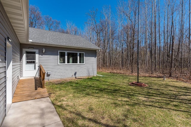 10098 Pin Oak Ln, Brainerd, MN 56401 - view of yard