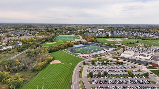 drone / aerial view