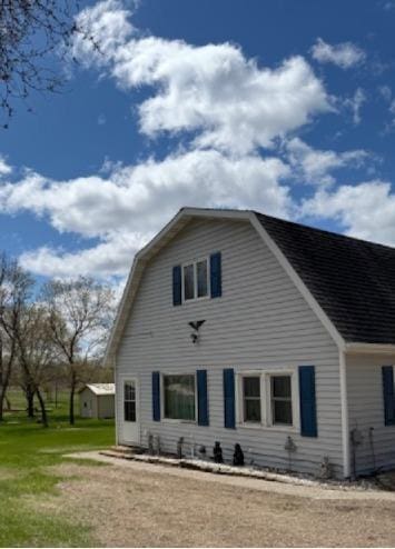 40171 Clitherall Lake Rd, Clitherall Twp, MN 56524 - rear view of house featuring roof with shingles
