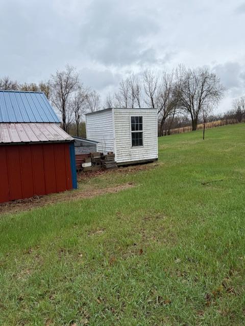 40171 Clitherall Lake Rd, Clitherall Twp, MN 56524 - view of yard with an outdoor structure