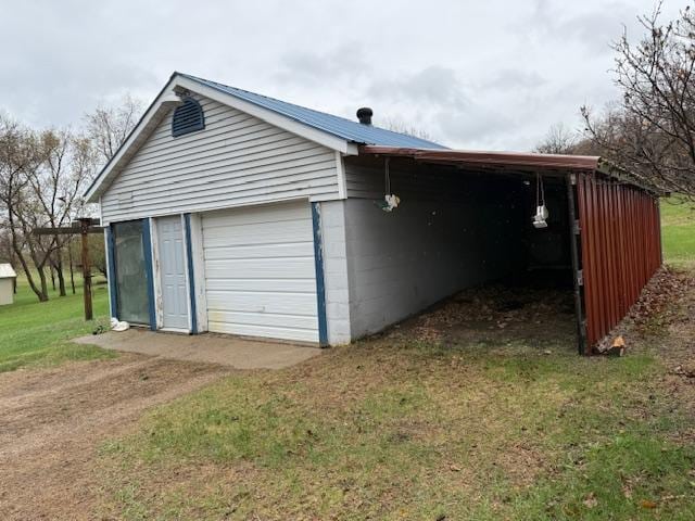 40171 Clitherall Lake Rd, Clitherall Twp, MN 56524 - view of garage