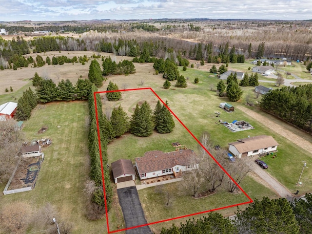 2765 Fraser St, La Prairie, MN 55744 - drone / aerial view with a rural view