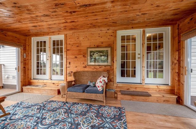 2765 Fraser St, La Prairie, MN 55744 - interior space with french doors