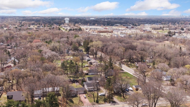 drone / aerial view