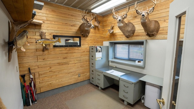 35873 Drumbeater Rd, Cohasset, MN 55721 - office space with wood walls