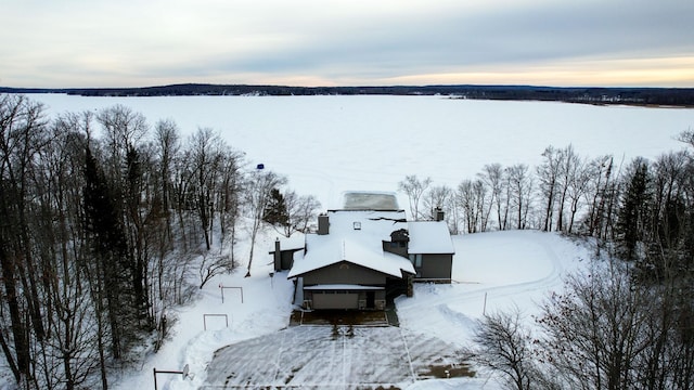 35873 Drumbeater Rd, Cohasset, MN 55721 - view of snowy aerial view
