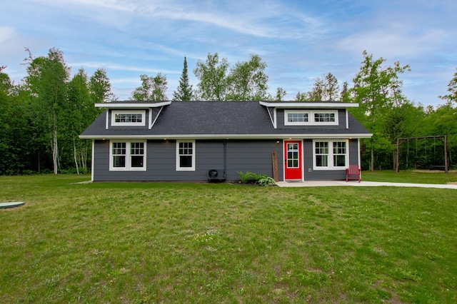 29133 Neighborly Dr, Laporte, MN 56461 - view of front of house with a front lawn
