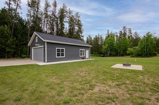 29133 Neighborly Dr, Laporte, MN 56461 - view of detached garage