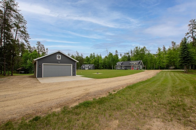29133 Neighborly Dr, Laporte, MN 56461 - detached garage featuring dirt driveway