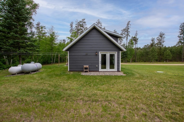 29133 Neighborly Dr, Laporte, MN 56461 - back of property featuring a yard