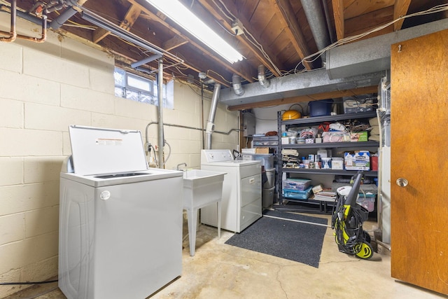 10851 Olive St NW, Coon Rapids, MN 55448 - laundry area featuring washing machine and clothes dryer