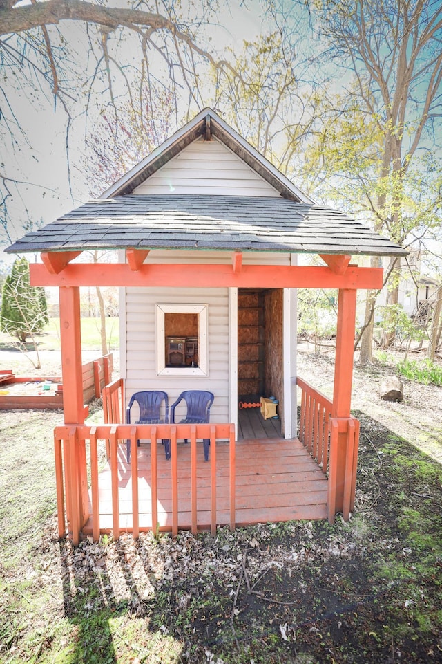 view of deck