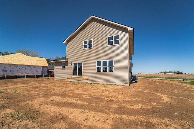 view of rear view of property