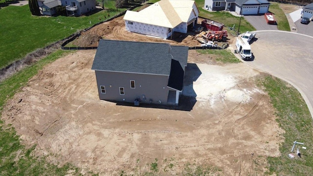bird's eye view featuring a residential view