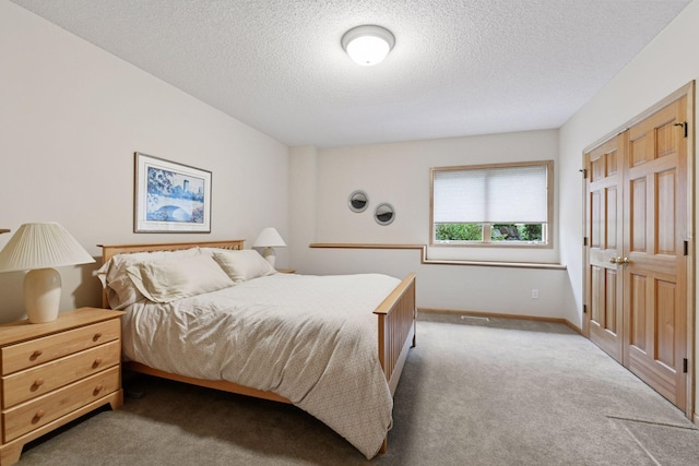 809 Saint Moritz, Victoria, MN 55386 - carpeted bedroom featuring a textured ceiling and baseboards